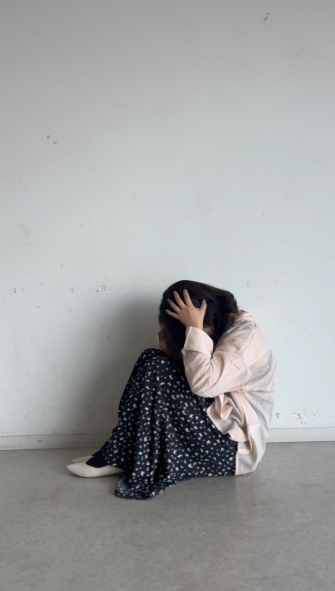 うずくまる